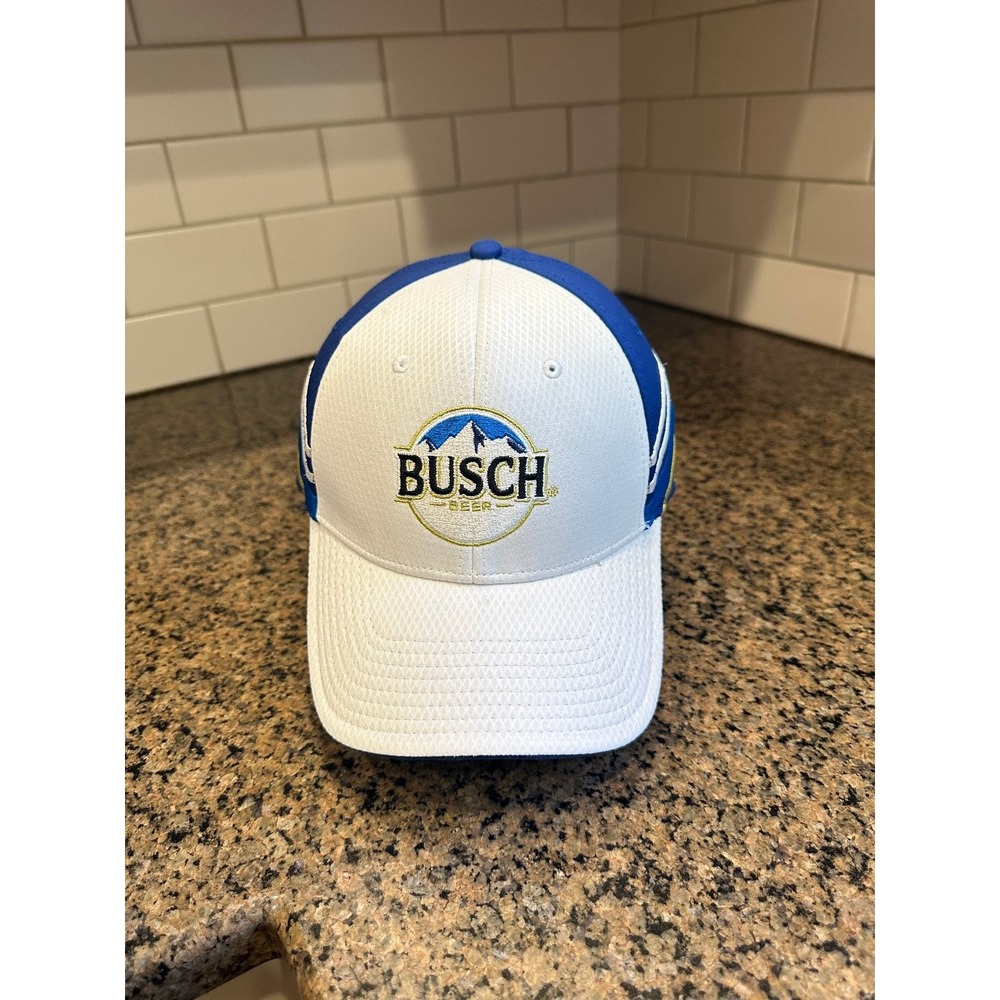 Stewart-Haas Racing Kevin Harvick #4 Busch Beer NASCAR Hat Mens OS Blue Poly